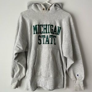 Vintage Champion MSU Hoodie